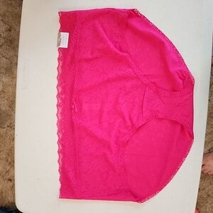 Cacique Intimates Stretch Lace High-Leg Brief